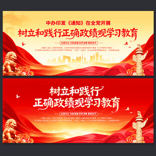 正确政绩观学习教育