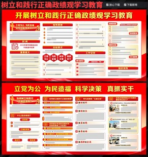 树立和践行正确政绩观学习教育