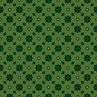 绿色几何图案背景纹理