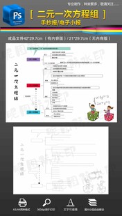 七年级下册二元一次方程组思维导