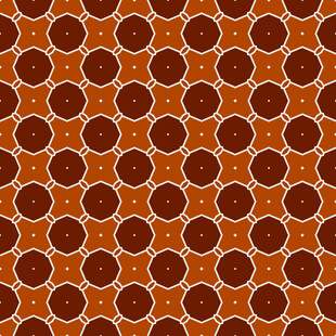 橙色几何图案纹理背景
