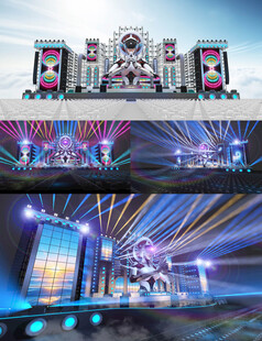 音乐节舞台设计
