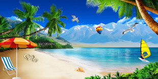 海滩