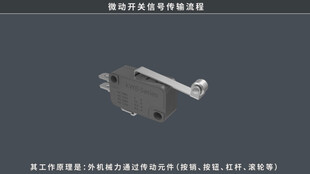微动开关信号传输流程