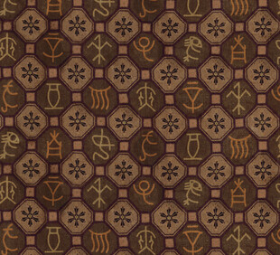 复古中式几何花纹图案