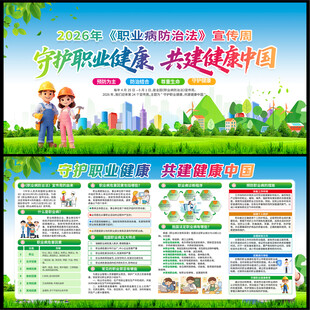 职业病展板