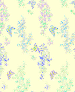 清新花卉图案背景