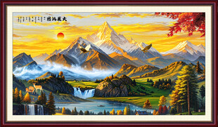 田园油画