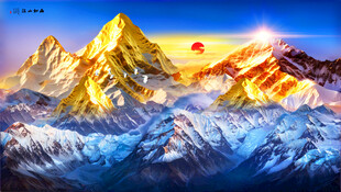 日照金山