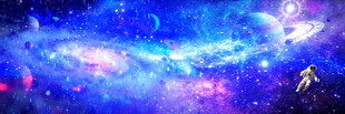 巨幅星空大图