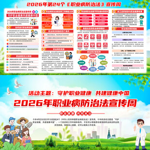 2026年职业病防治法宣传周