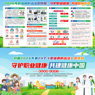 职业病防治法宣传周