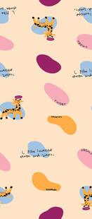 卡通风格交通工具图案背景