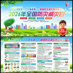 2026年防灾减灾日