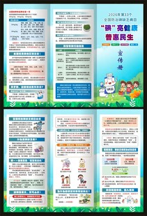 防治碘缺乏病日三折页