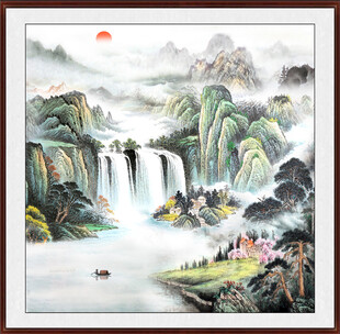 国画山水