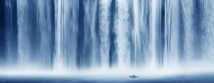 高山流水瀑布