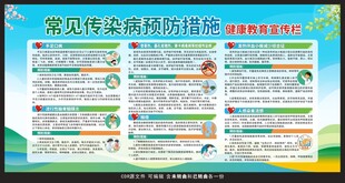 常见传染病健康教育宣传栏