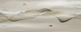 意境山水画