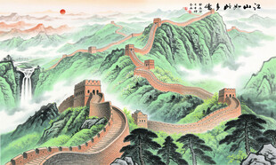 长城背景图