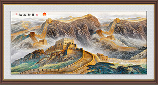 山水画素材装饰画