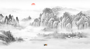 意境水墨画