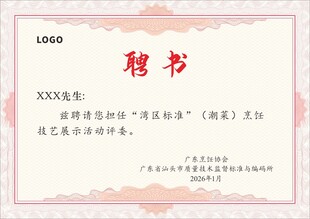 聘书荣誉证书矢量模板