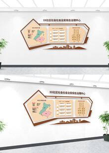 网格化管理文化墙