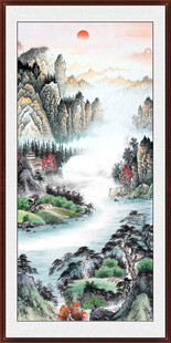 办公室山水画
