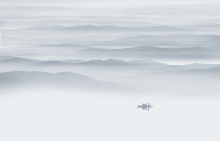 水墨山水画