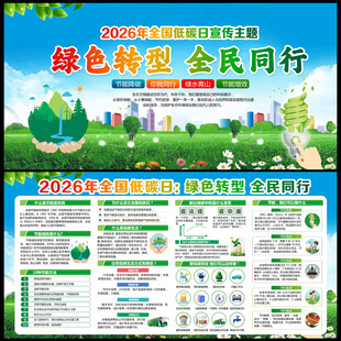 2026年全国低碳日