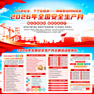 2026年全国安全生产月