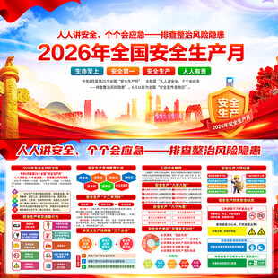 2026年全国安全生产月