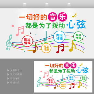 音乐教室文化墙