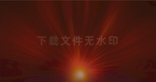 红色光芒背景图