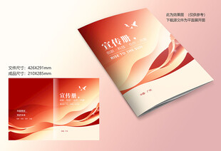 红色线条封面