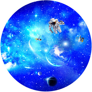 圆形星空