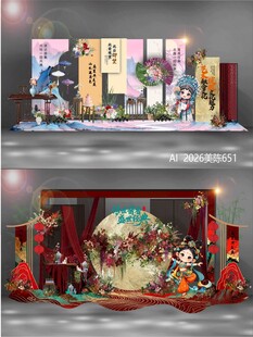 中国风美陈