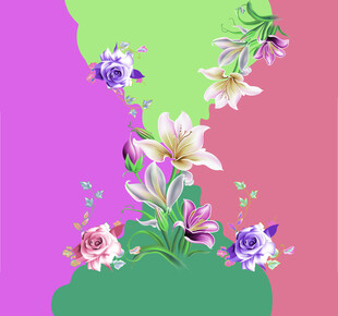 定位花
