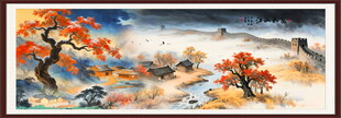 客厅山水画