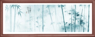 新中式竹子画