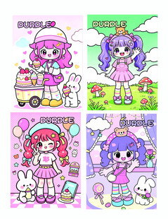 可爱女孩
