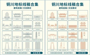 铜川地标线路综合图