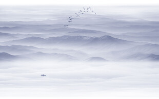 水墨山水画