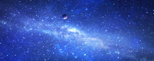 巨幅宇宙星空背景