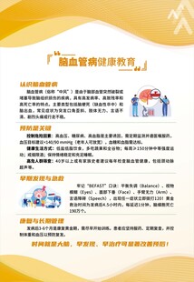 脑血管病健康教育
