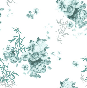 小碎花 数码印花 绣花布花型