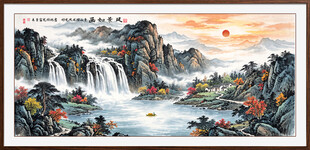 国画山水