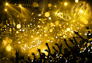 炫酷音乐狂欢酒吧KTV夜店背景