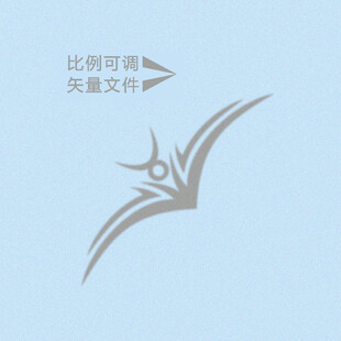 抽象飞鸟